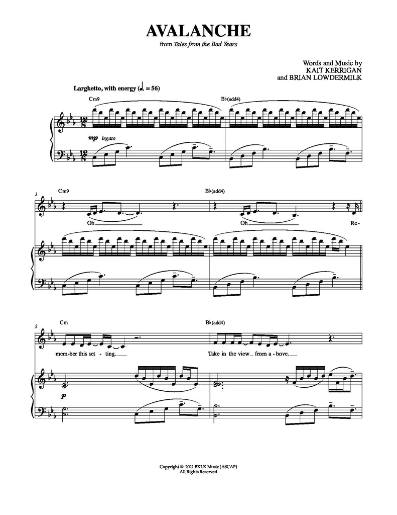 Kerrigan-Lowdermilk Belter Songbook