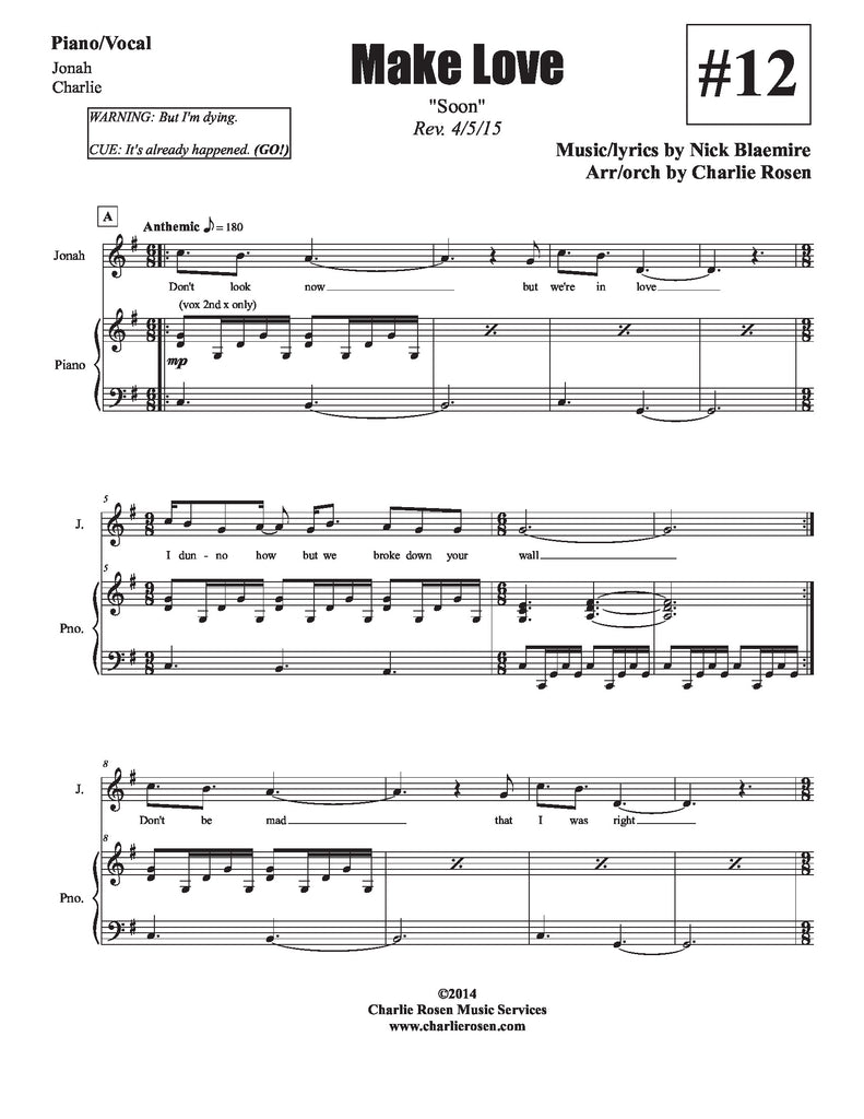 Soon Vocal Selections