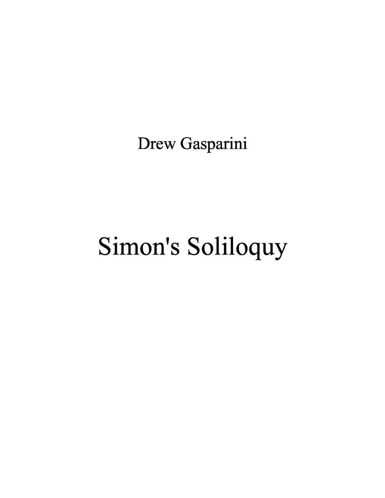 Simon's Soliloquy