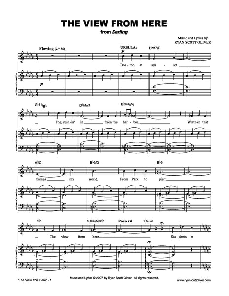 The View From Here – NewMusicalTheatre