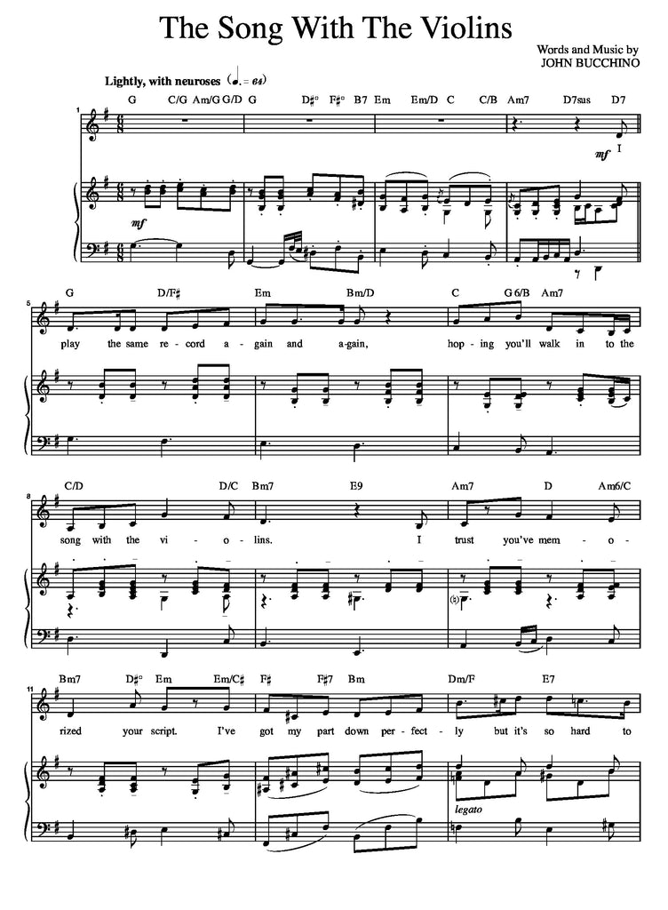 The Song With The Violins