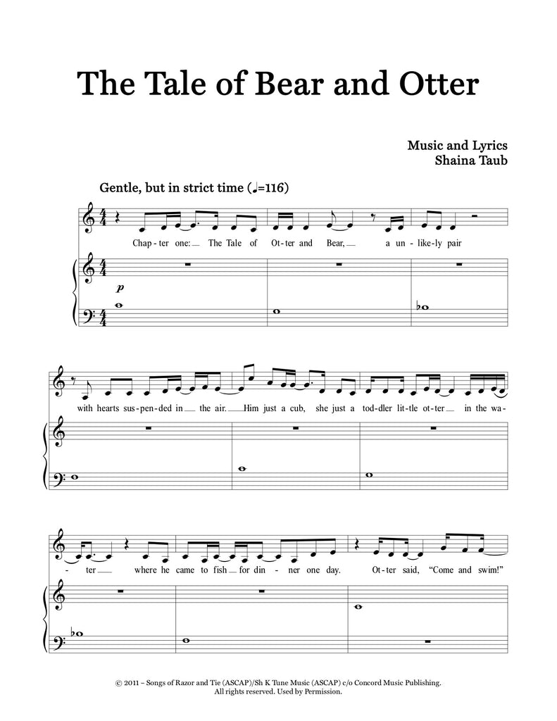 The Tale of Bear and Otter