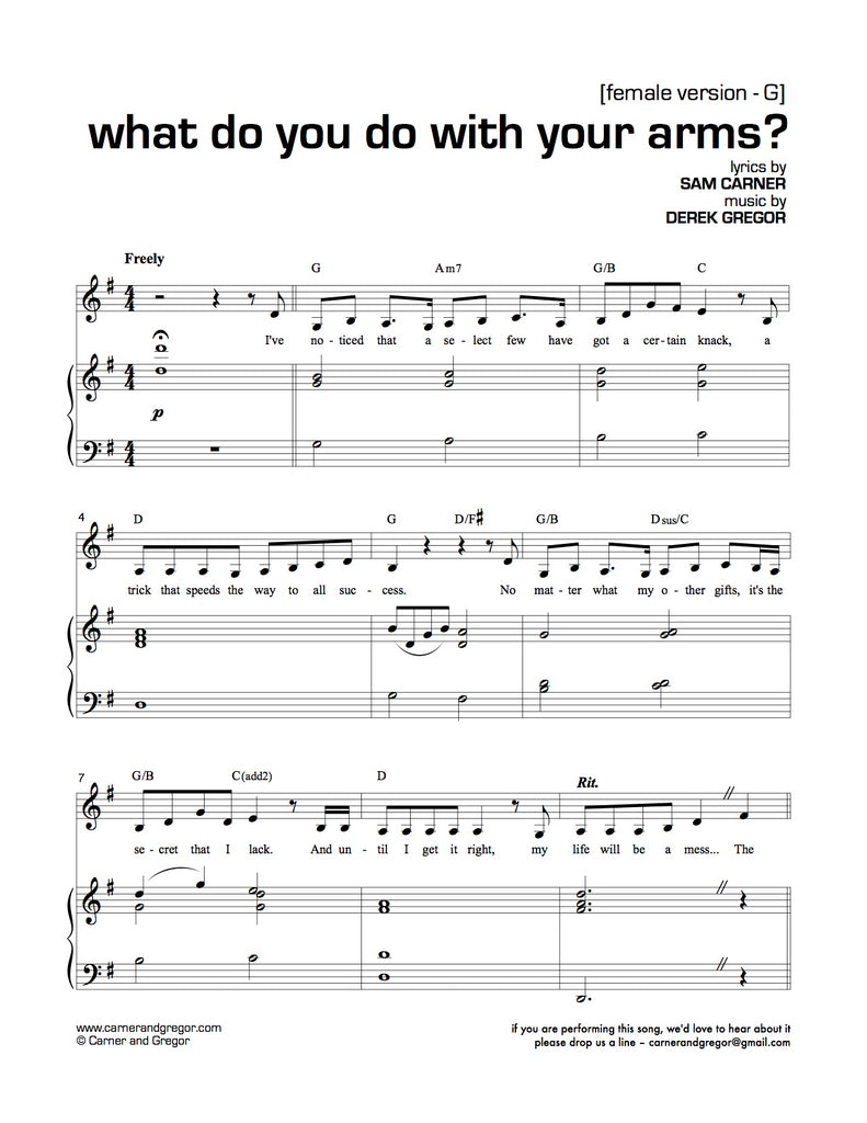What Do You Do With Your Arms?