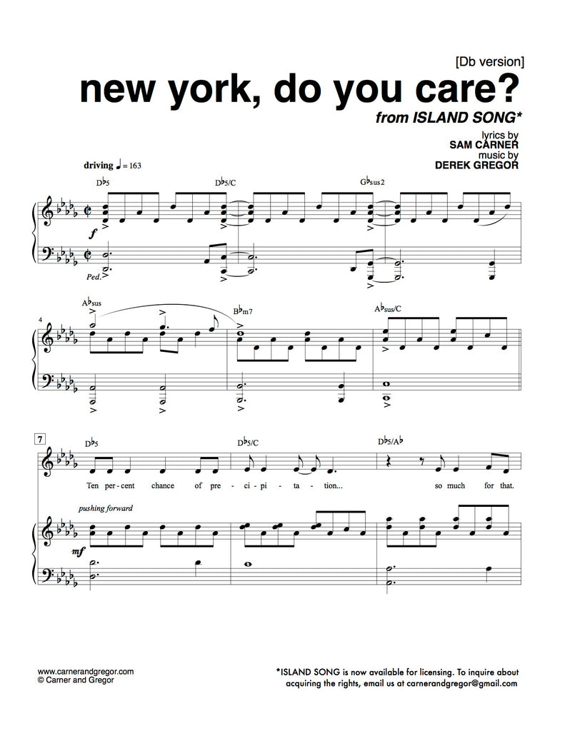 New York, Do You Care?