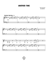 Another Time | newmusicaltheatre.com | Sheet Music
