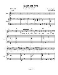 Eight and Five | newmusicaltheatre.com | Sheet Music