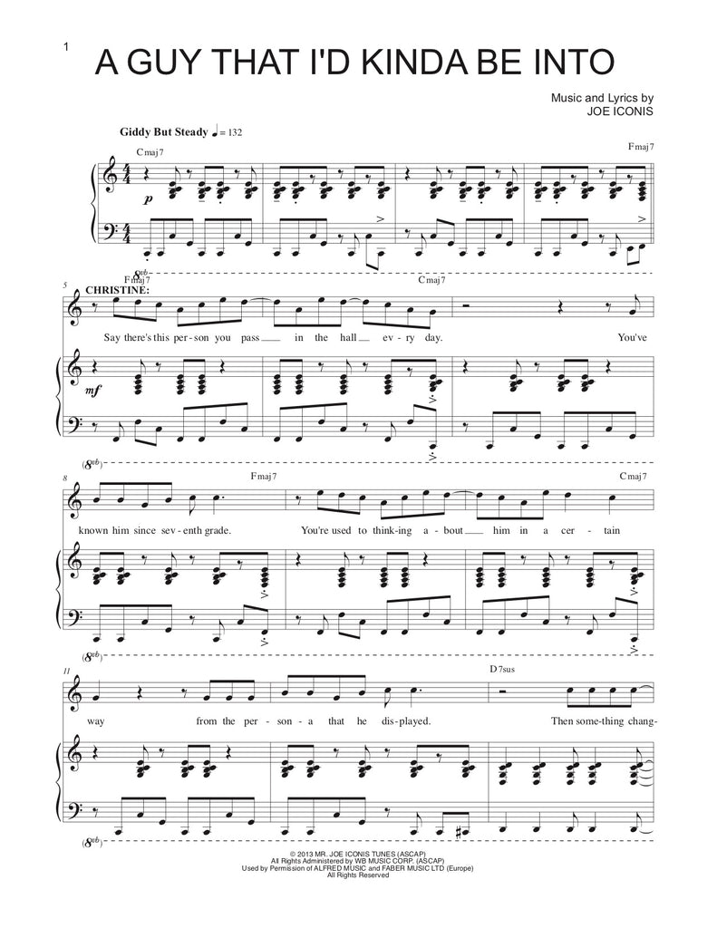 A Guy That I'd Kinda Be Into Sheet Music