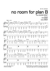 No Room For Plan B