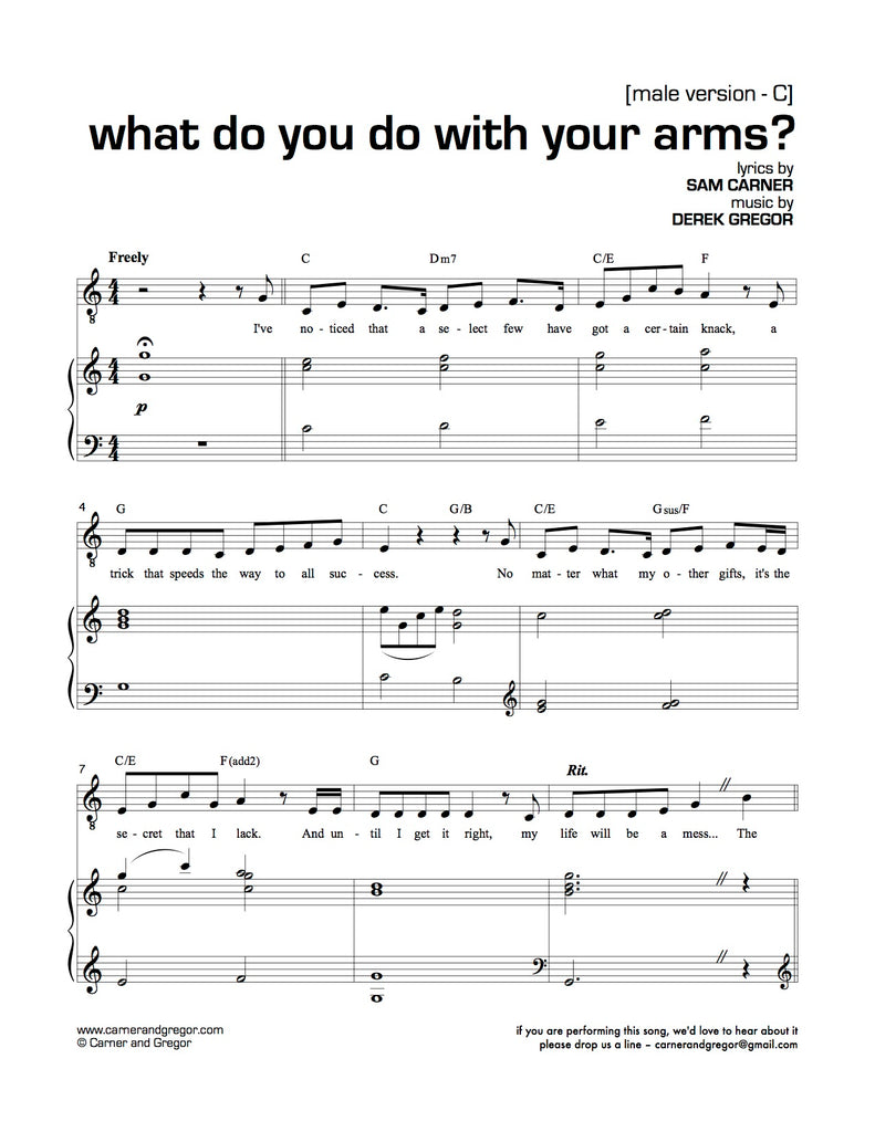 What Do You Do With Your Arms?
