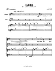 Exiled | A Girl Called Vincent | newmusicaltheatre.com | Sheet Music