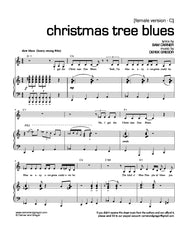 Christmas Tree Blues | newmusicaltheatre.com | Sheet Music